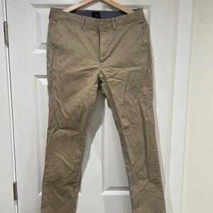 J Crew Stretch Khakis - 32 X 34 - $30